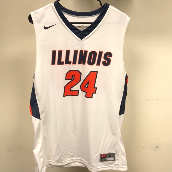 illinois basketball jersey